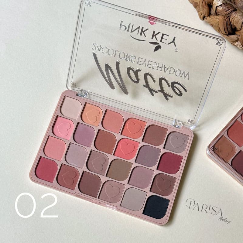 پالت سایه 24 رنگ Pink Key(7102) — تصویر ۳