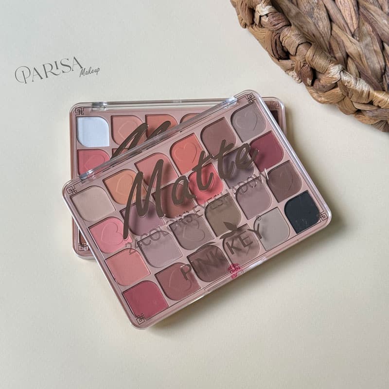 پالت سایه 24 رنگ Pink Key(7102) — تصویر ۴
