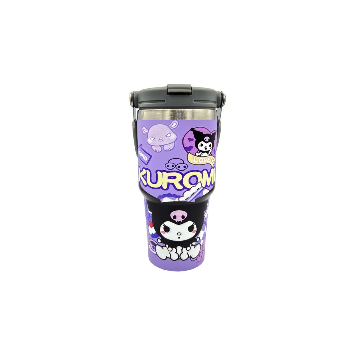 تراول ماگ فانتزی طرح لبوبو 600ml
