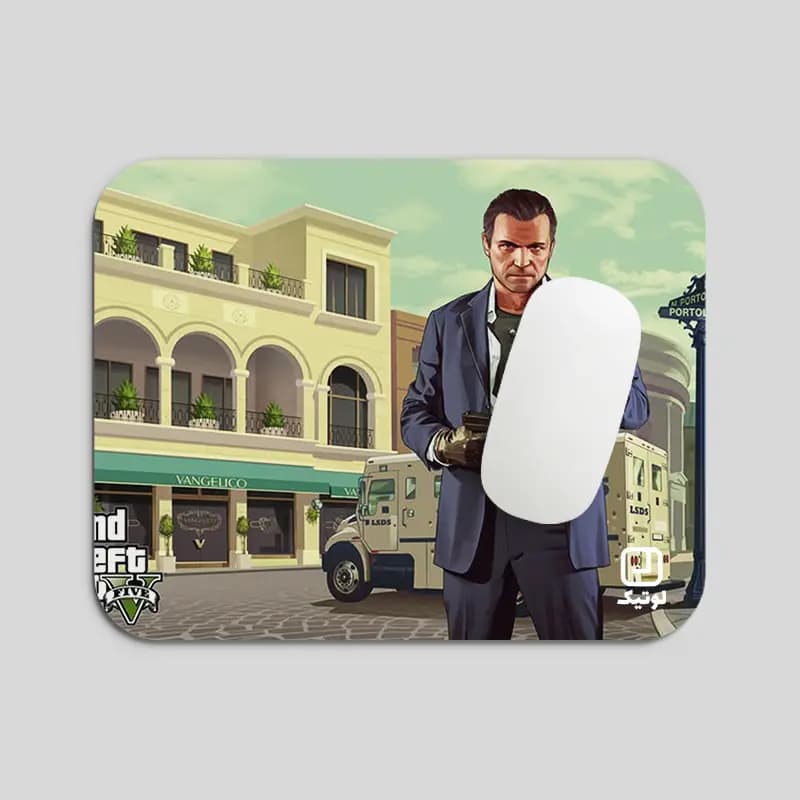 موس پد گیمینگ طرح شخصیت مایکل gta v – کد MG198