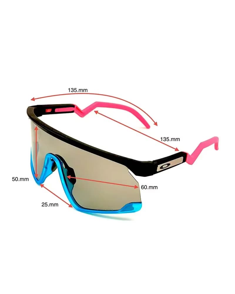 عینک آفتابی ورزشی اوکلی (دو کاوره) مدل OAKLEY OO9280 — تصویر ۵