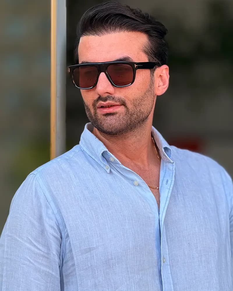 عینک آفتابی اسپرت تامفورد مدل Tom Ford FT1201 — تصویر ۲