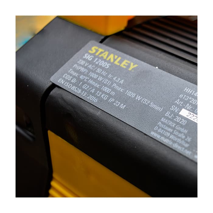 موتور برق 1020 وات پی ام مدل STANLEY — تصویر ۲