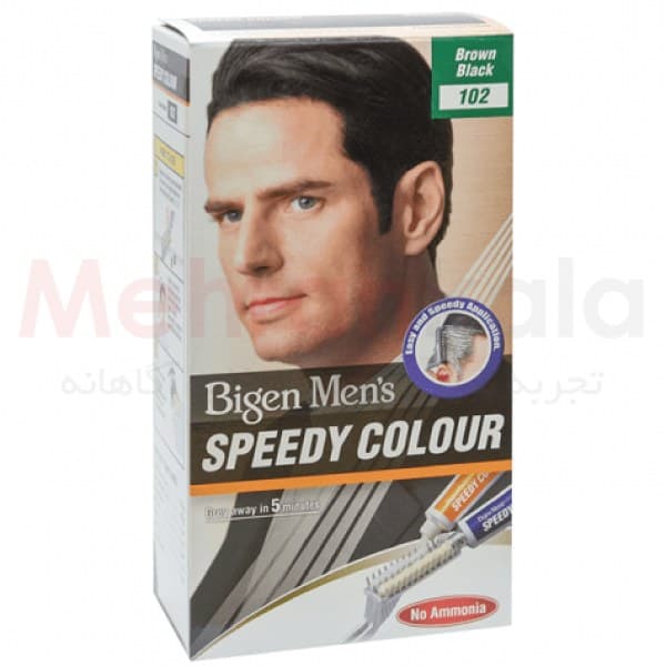 کیت رنگ موی بیگن مدل Brown Black شماره 102