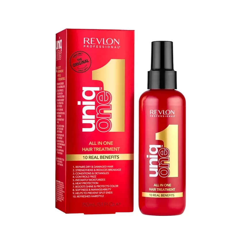 اسپری درمانی مو Revlon سری Uniqone مدل All in one حجم 150 میل — تصویر ۹