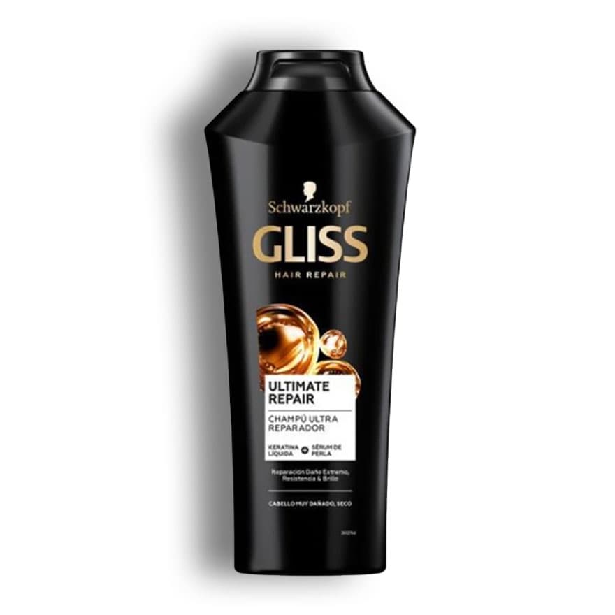 شامپو ترمیمکننده Gliss مدل Ultimate حجم 370 میل