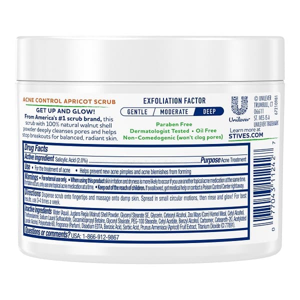 اسکراب ضدجوش Acne Control سینت ایوز 283 گرم — تصویر ۳