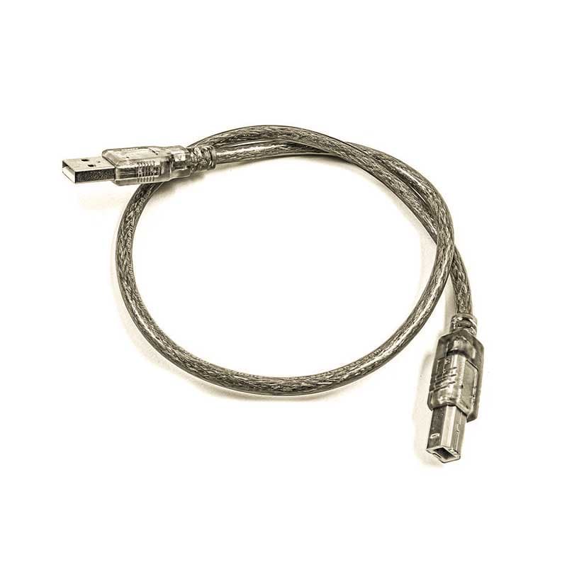 کابل پرینتر USB 2.0 شیلددار شیشهای 1.5 متری — تصویر ۲