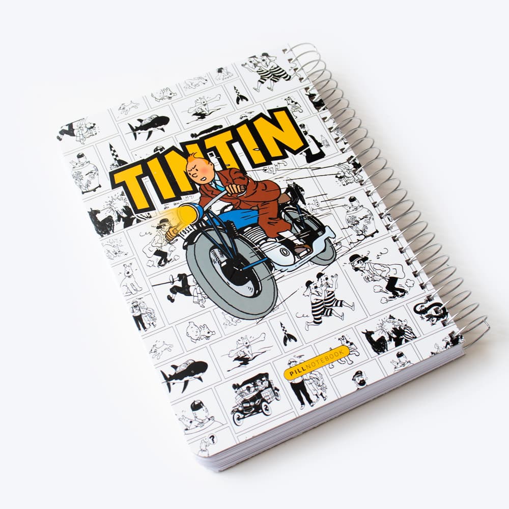 دفتر خط دار 200 برگ TINTIN پیل (PILL)