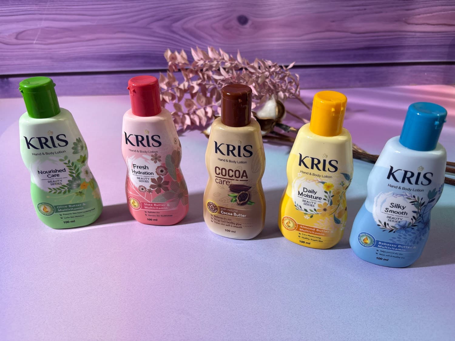 لوسیون دست و بدن KRIS Beauty Series – حجم 100 میل — تصویر ۵