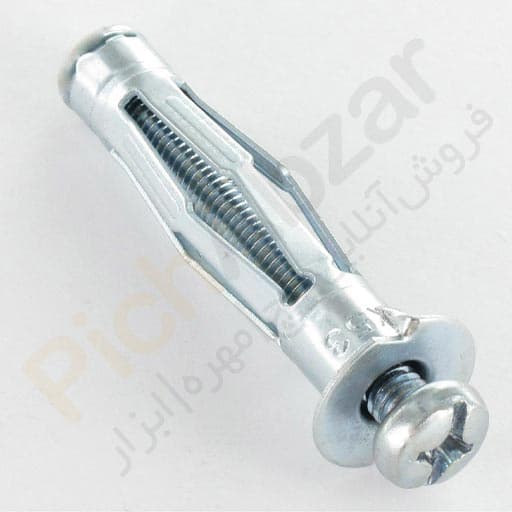 رول بولت پروانه ای کناف سایز 65*6 دو لایه — تصویر ۲