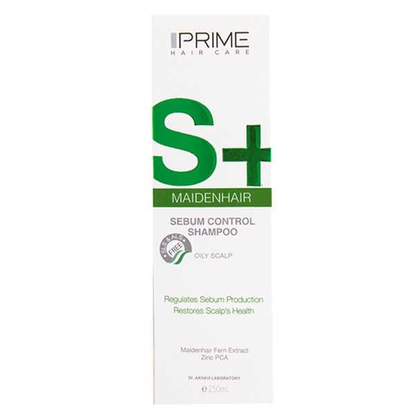 شامپو کنترل کننده چربی Prime مدل S+ Bioba حجم 250ml — تصویر ۲
