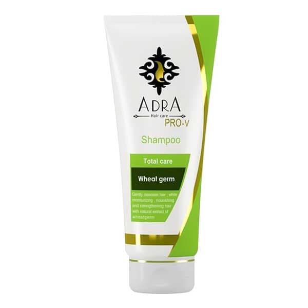 شامپو جوانه گندم آدرا مناسب انواع مو مدل wheat germ حجم200ml