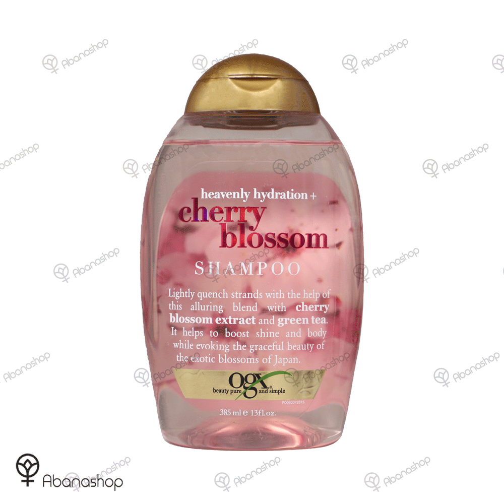 شامپو او جی ایکس مدل شکوفه گیلاس ogx