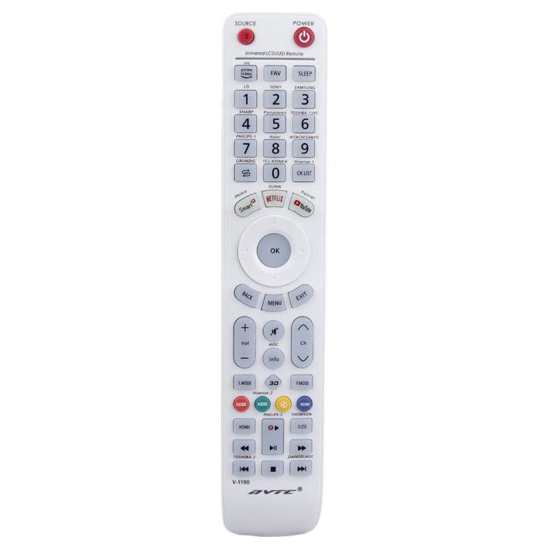 کنترل همه کاره تلویزیون LED مدل V-1190