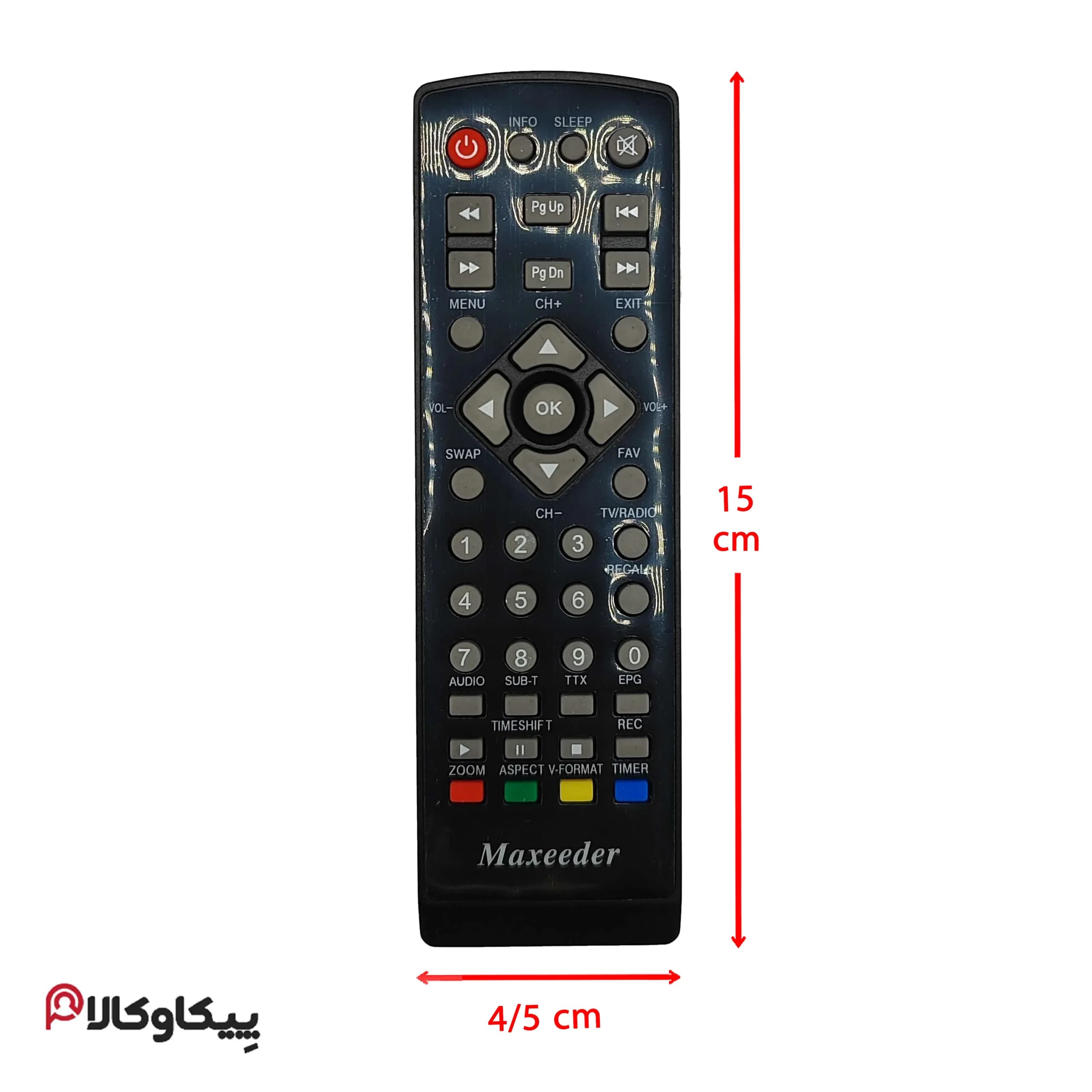 کنترل گیرنده دیجیتال MAXEEDER MX1 اصلی — تصویر ۲