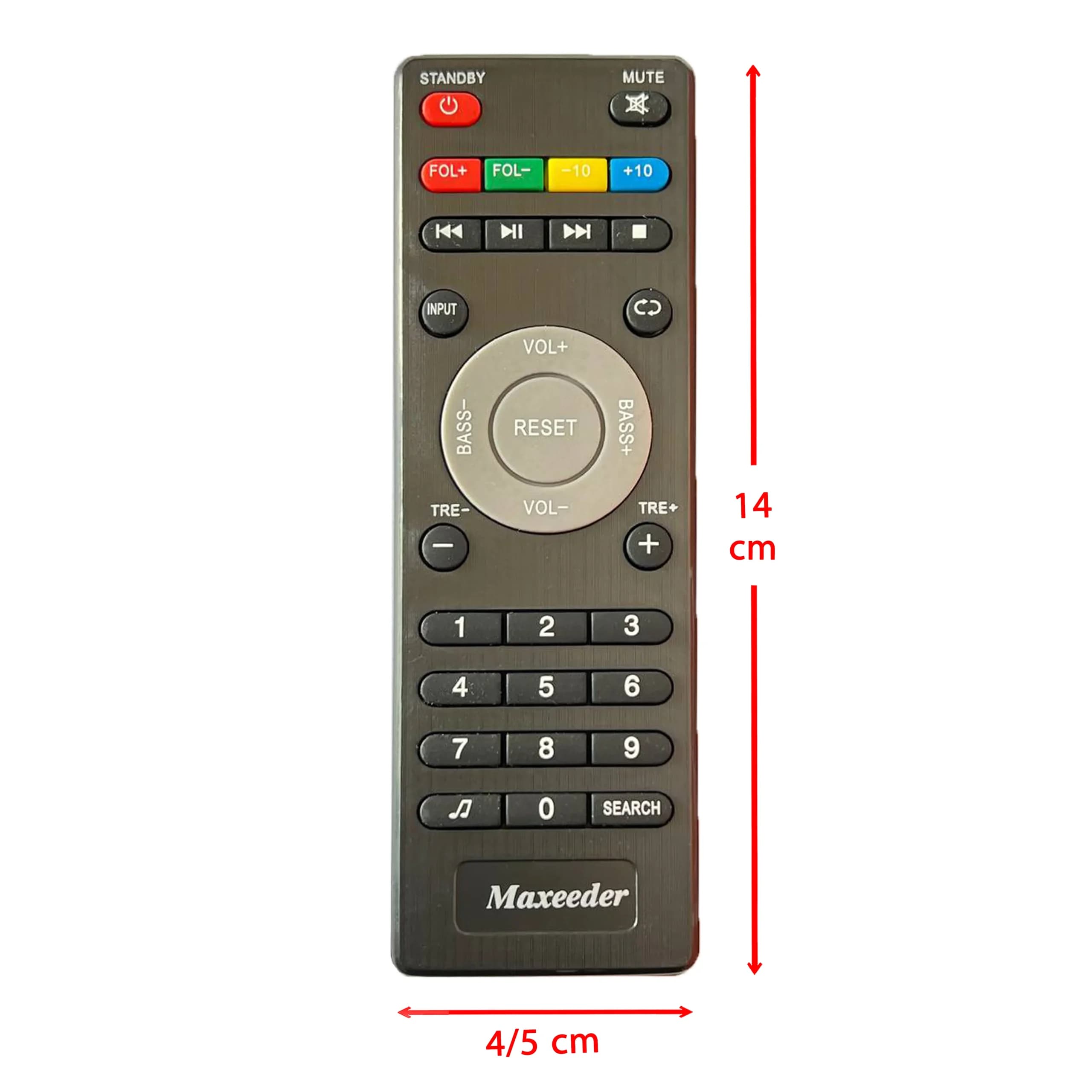 کنترل اسپیکر مکسیدر Maxeeder کوچک 3256 — تصویر ۴