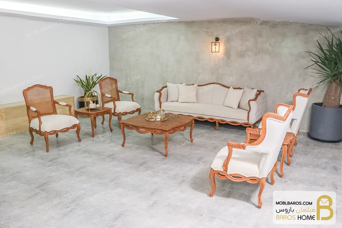 مبلمان کلاسیک ابزاری ایتالیایی پاسنگ جدید — تصویر ۲