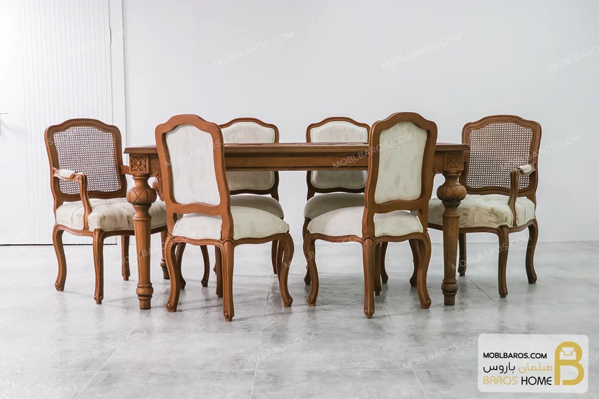 میز ناهارخوری جدید الین طرح دار — تصویر ۲