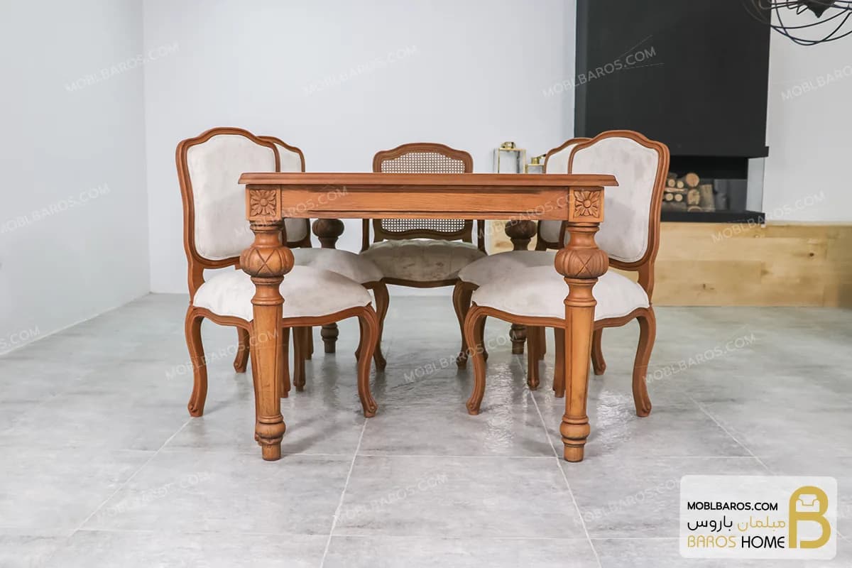 میز ناهارخوری جدید الین طرح دار — تصویر ۳