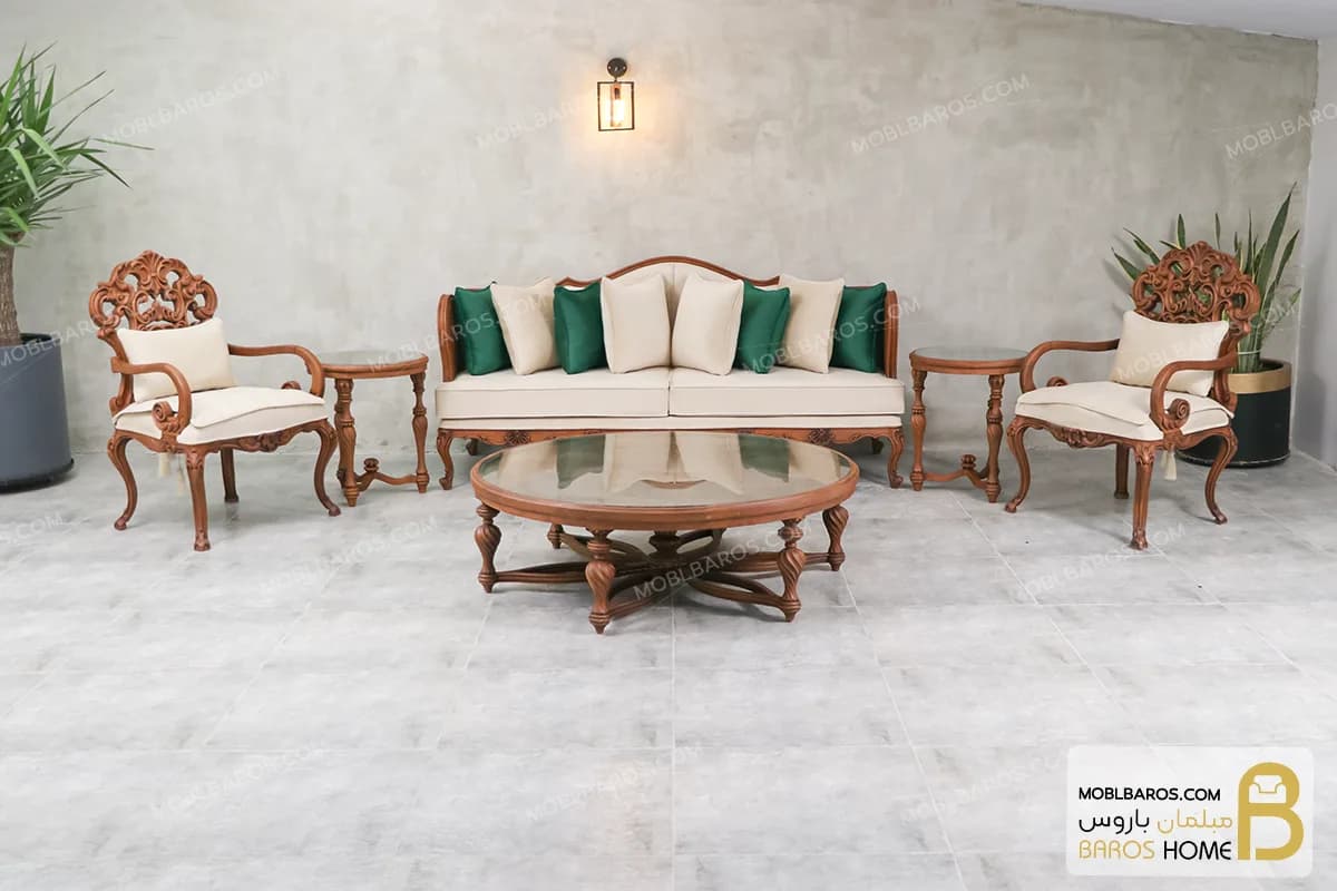 ست مبلمان ترکیبی کینگ و کویین کد ۲