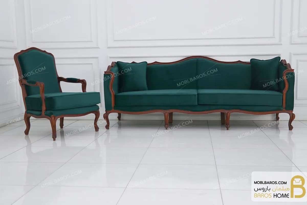 مبلمان ۸ نفره نئوکلاسیک ترکیبی کاریزما و ابزاری — تصویر ۷