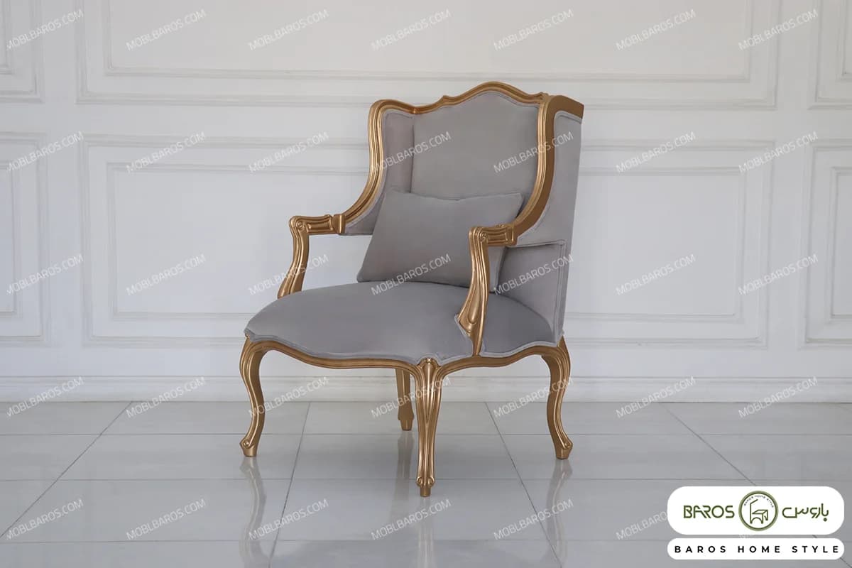 مبل تک‌ نفره کویین ابزاری ساده — تصویر ۷
