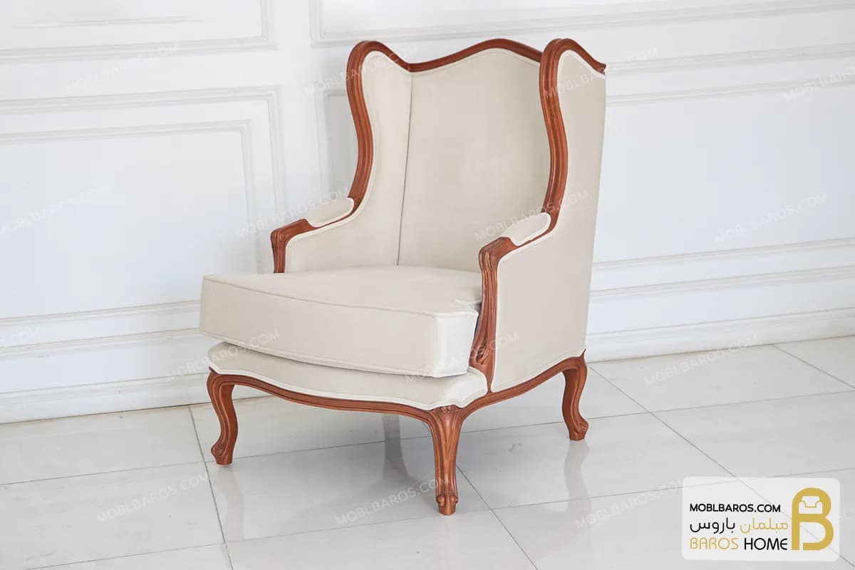 مبل تک‌ نفره کویین ابزاری ساده — تصویر ۴