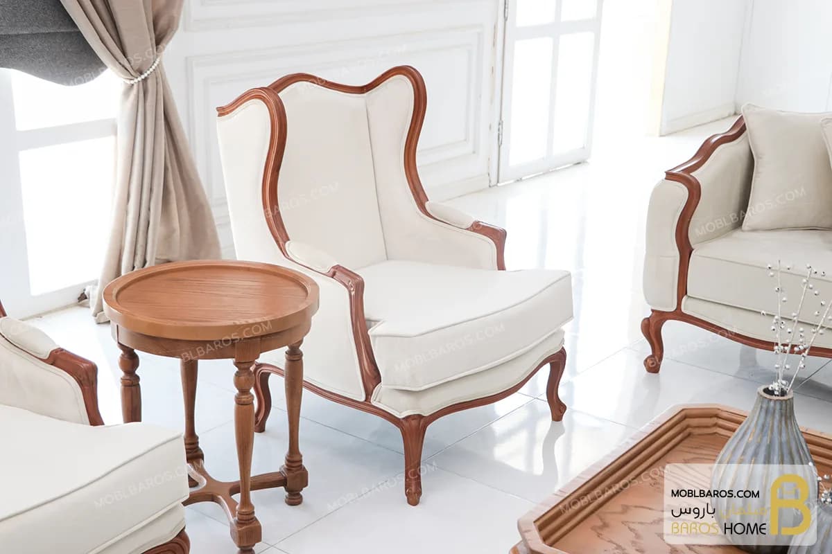 مبل تک‌ نفره کویین ابزاری ساده — تصویر ۵