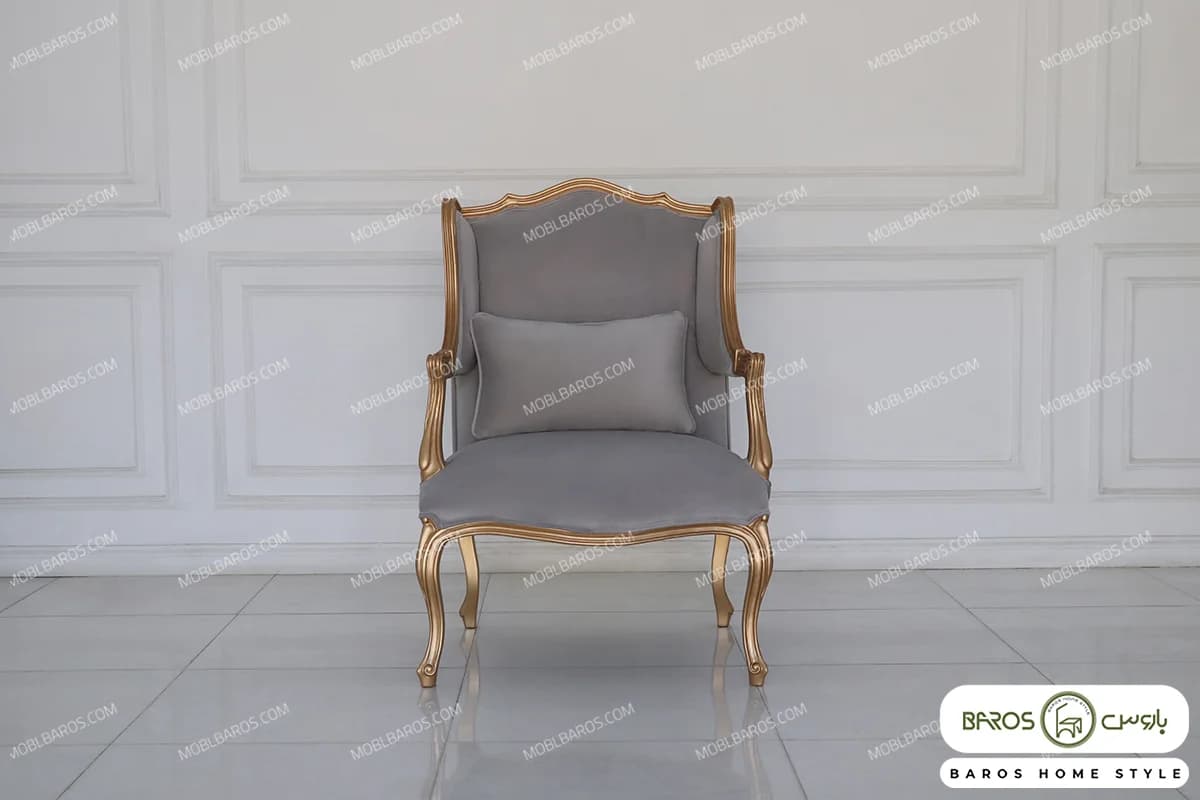 مبل تک‌ نفره کویین ابزاری ساده — تصویر ۶