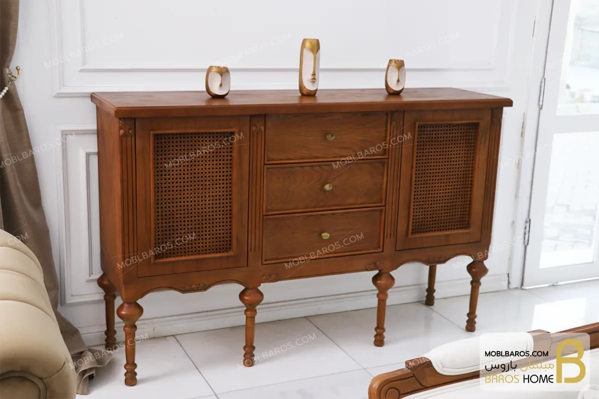 میز کنسول چوبی و کلاسیک جدید حدیث — تصویر ۴