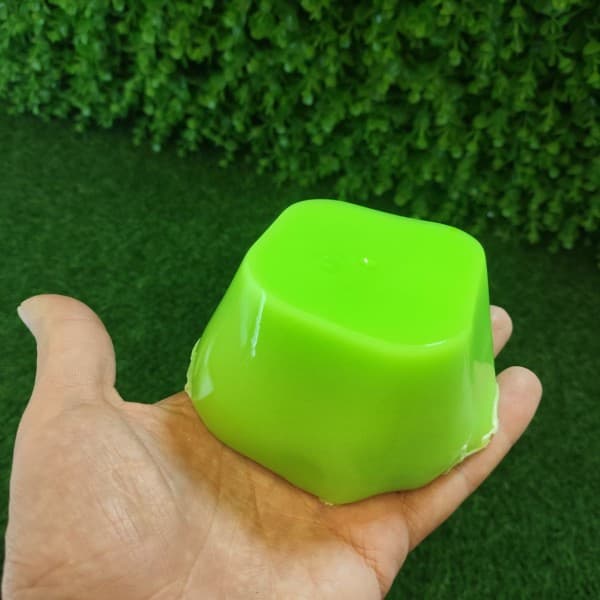 اسلایم کره ای ظرف 300 گرمی رنگ سبز بلک لایت — تصویر ۴