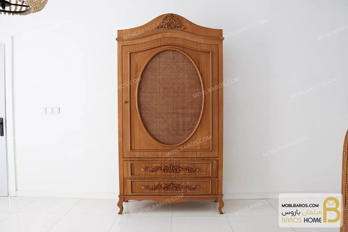 کمد چوبی حصیری جدید مونیکا