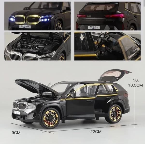 ماشین فلزی BMW مدل XM سایز 1 به 24 — تصویر ۸