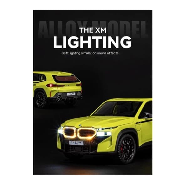 ماشین فلزی BMW مدل XM سایز 1 به 24 — تصویر ۵