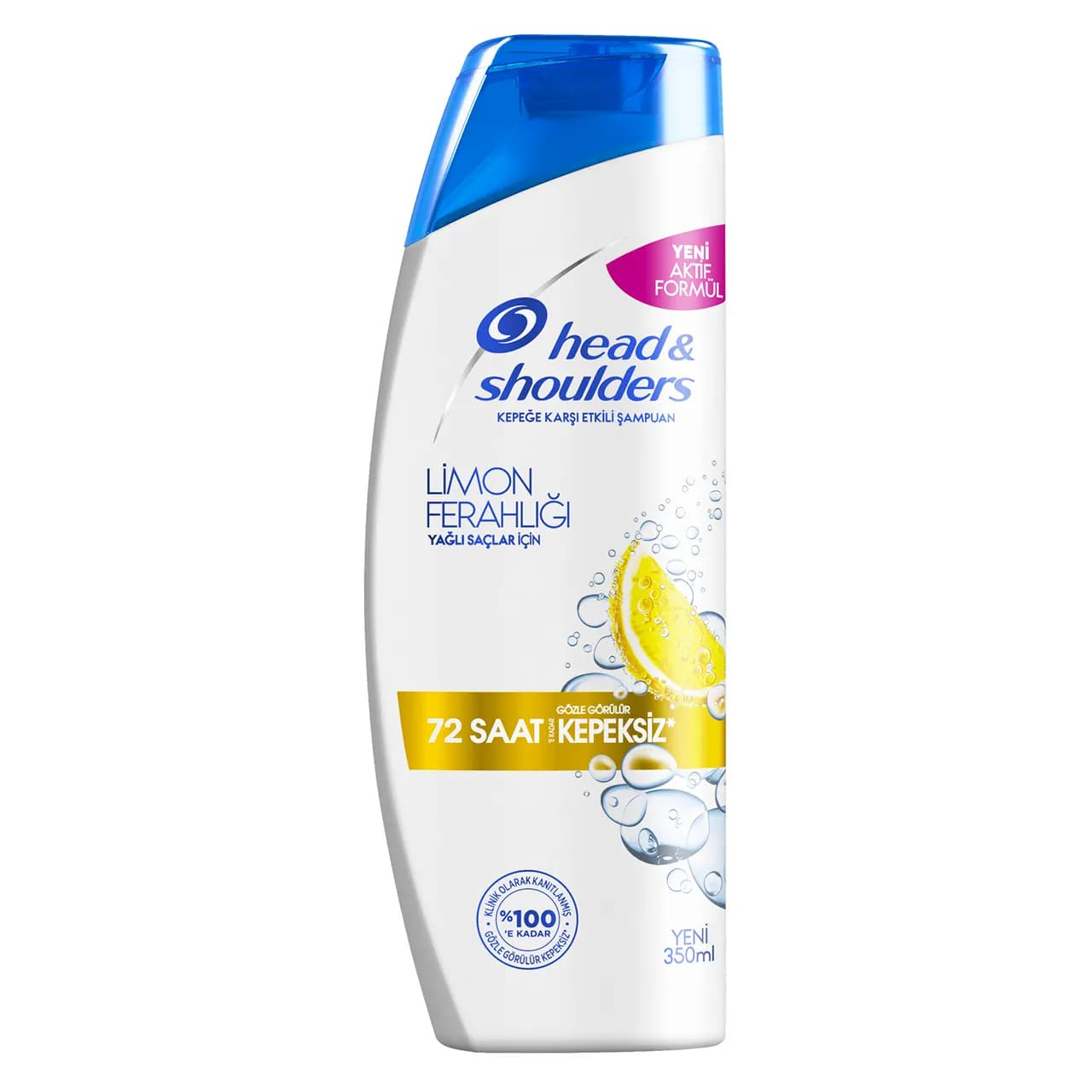 شامپو ضدشوره هد اند شولدرز مدل Limon Ferahligi برای موهای چرب حجم 350ml