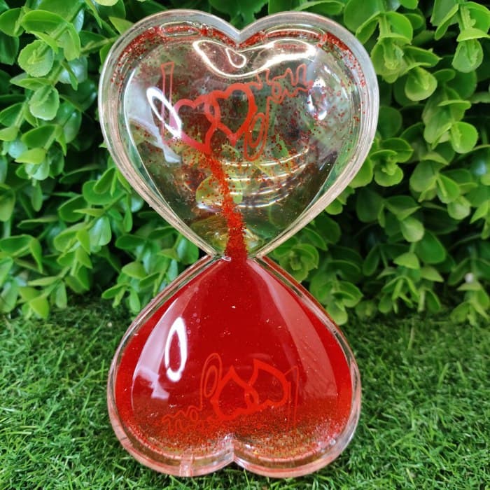 ساعت معکوس ژله ای طرح قلب