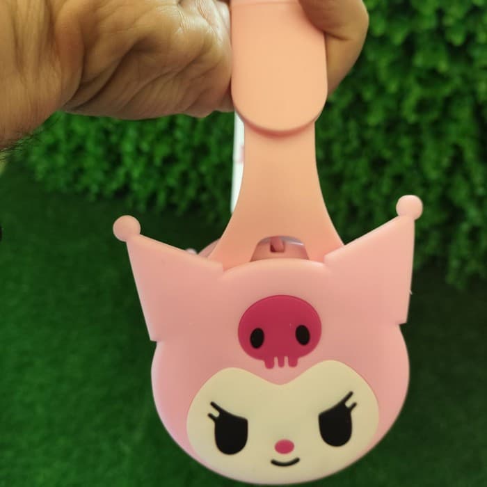 هدفون بی سیم طرح فانتزی کرومی کیفیت بالا مدل Kuromi–80 — تصویر ۳