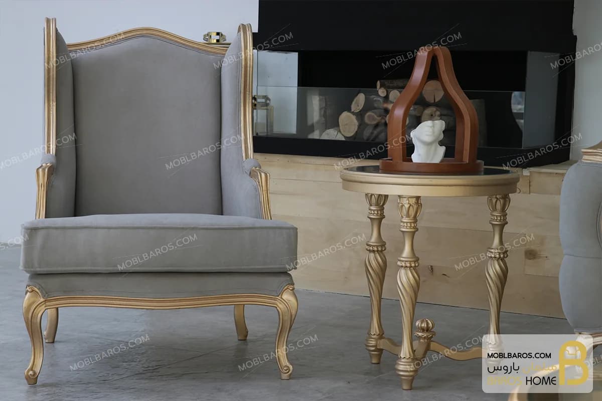 ست مبلمان کلاسیک ابزاری و جورجیا چستر جدید — تصویر ۶