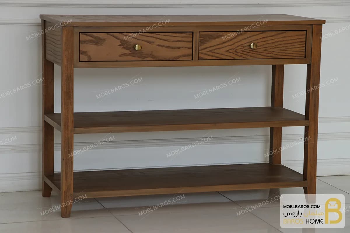 میز کنسول پایه ساده و مینیمال — تصویر ۳