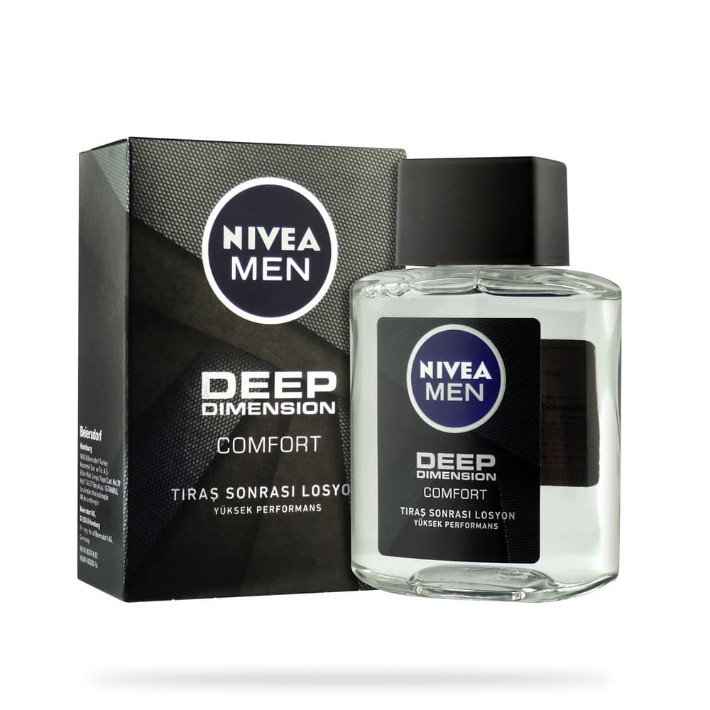 لوسیون افترشیو نیوآ Nivea مدل Deep Dimension COMFORT حجم 100 میل