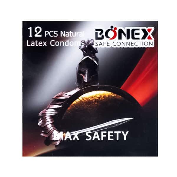 کاندوم بونکس مدل Max Safety بسته 12 عددی — تصویر ۲