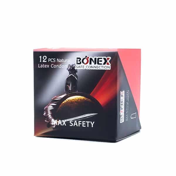 کاندوم بونکس مدل Max Safety بسته 12 عددی