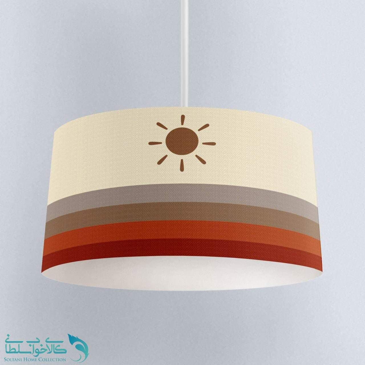 لوستر اتاق کودک طرح رنگین کمان کد A3865