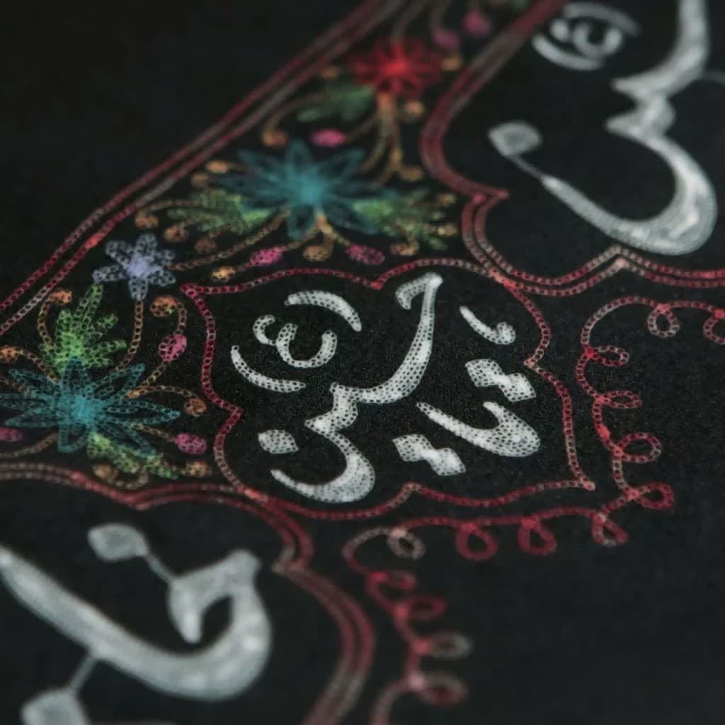 کتیبه این خانه عزادار حسین است ماهد (90 در 46) — تصویر ۳