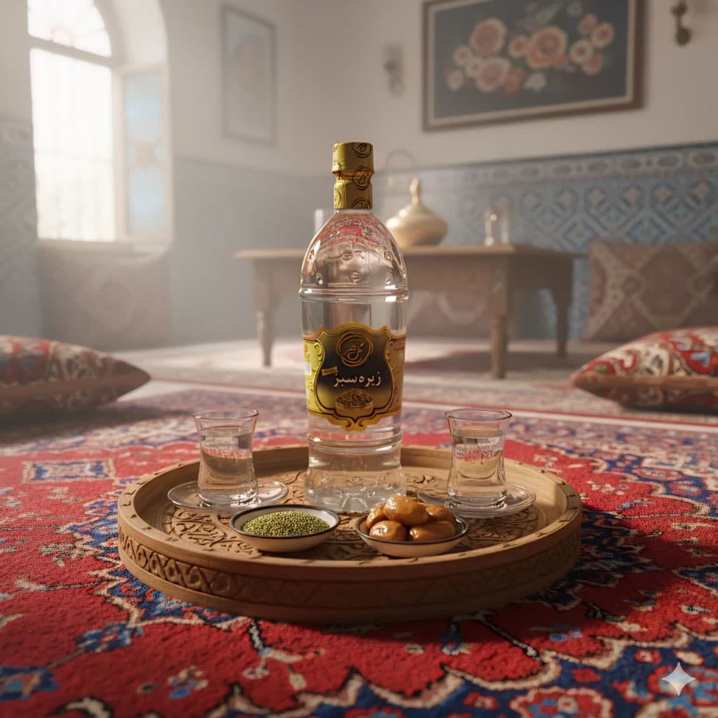 عرق زیره سبز گل فر (1 لیتر) — تصویر ۲