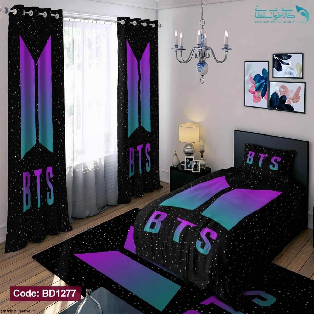 روتختی طرح BTS یکنفره کد BD1277