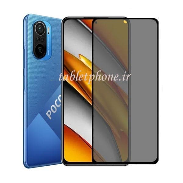 Privacy Full Glass Screen Protector For Xiaomi Poco F3