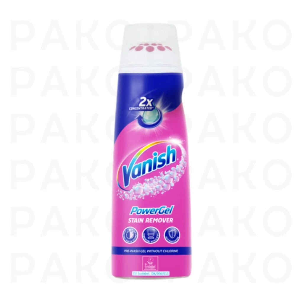 ژل لکه بر لباس ونیش vanish با کلاهک مخصوص حجم 200 میل — تصویر ۳