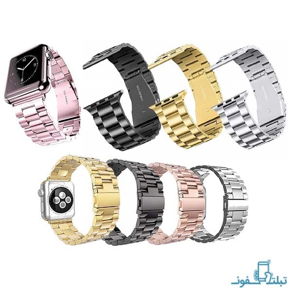بند فلزی ساعت اپل واچ 7 – Apple Watch 7 45mm مدل 3Bead — تصویر ۲